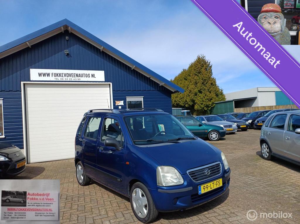 Suzuki Wagon R+ 1.3 GLS AUTOMAAT Garantie, alle inriul mogel, Voorwielaandrijving, 970 kg, 4 cilinders, Origineel Nederlands