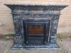 Electrische haard met ombouw., Ophalen, Gebruikt, Vrijstaande haard, Elektrische haard