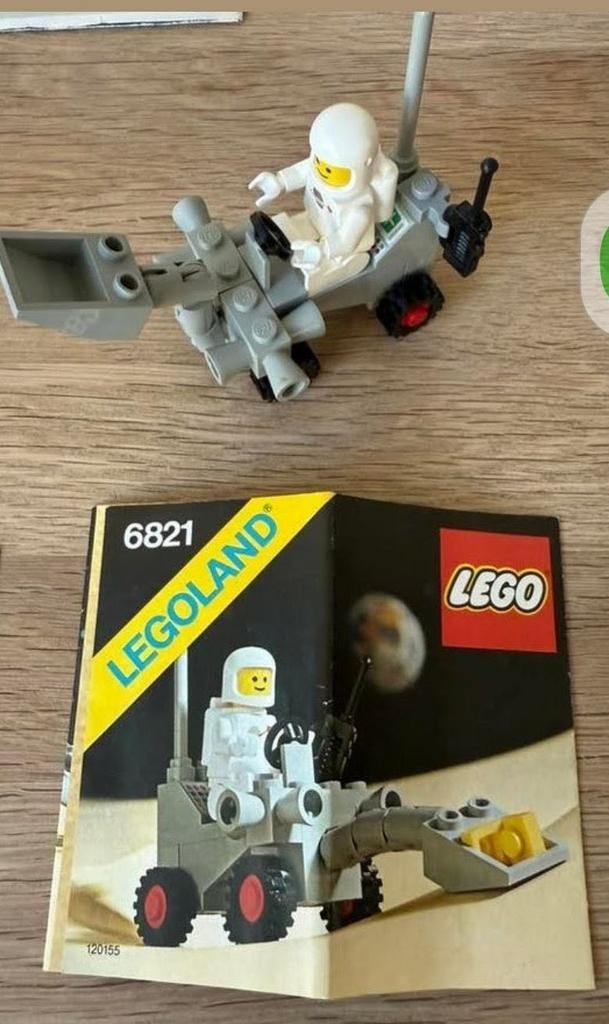 LEGO 6821 - Shovel Buggy (Classic Space), Kinderen en Baby's, Speelgoed | Duplo en Lego, Compleet, Gebruikt, Lego, Ophalen of Verzenden