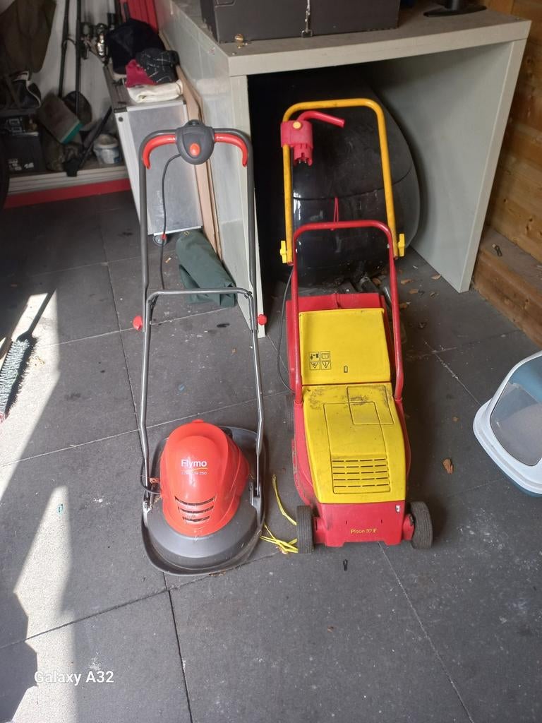 Elektrische grasmaaier, Ophalen of Verzenden, Gebruikt