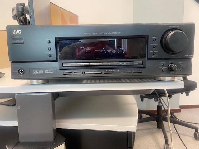 JVC RX-5050 a/v receiver en  YOKO luidsprekers, Audio, Tv en Foto, Versterkers en Receivers, Ophalen, Gebruikt, JVC, 60 tot 120 watt