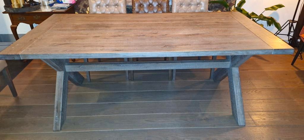 Eettafel met salontafel, Ophalen, Rechthoekig