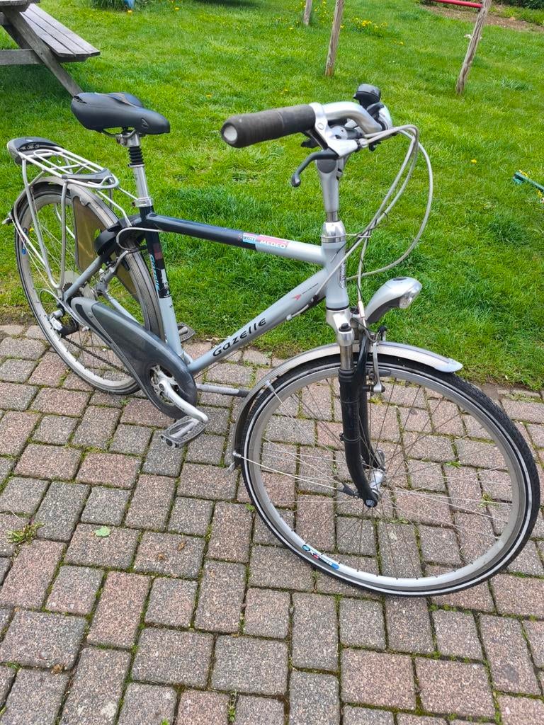 Gazelle Alu Lite Medeo Herenfiets, Fietsen en Brommers, Ophalen, Velgrem, Versnellingen, Gazelle