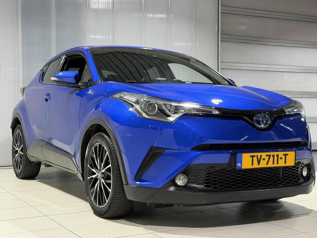 Toyota C-HR 1.8 Hybrid Dynamic, Auto's, Stof, Euro 6, 4 cilinders, Blauw