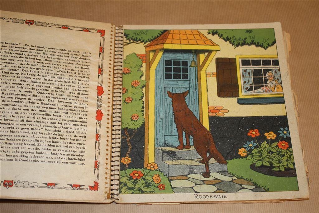 Sprookjesboek met verhalen. Oude uitgave 1950., Boeken, Ophalen of Verzenden, Gelezen