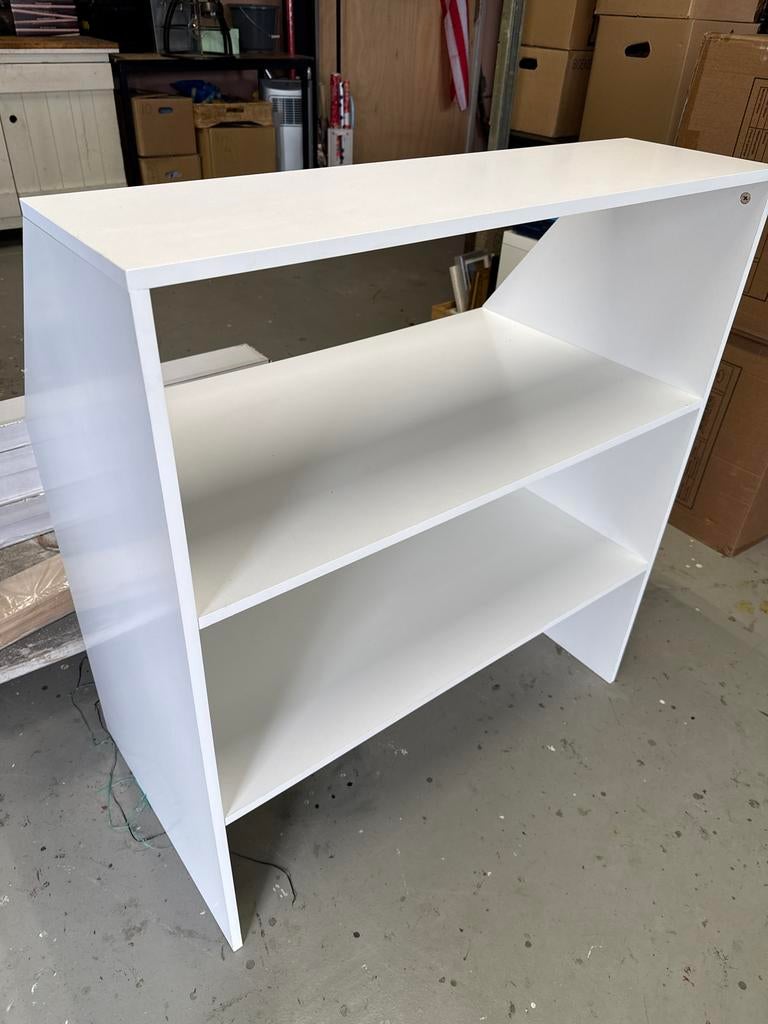 Witte Opbergkast  voor onder schuine kant/schuin dak, Ophalen, Zo goed als nieuw