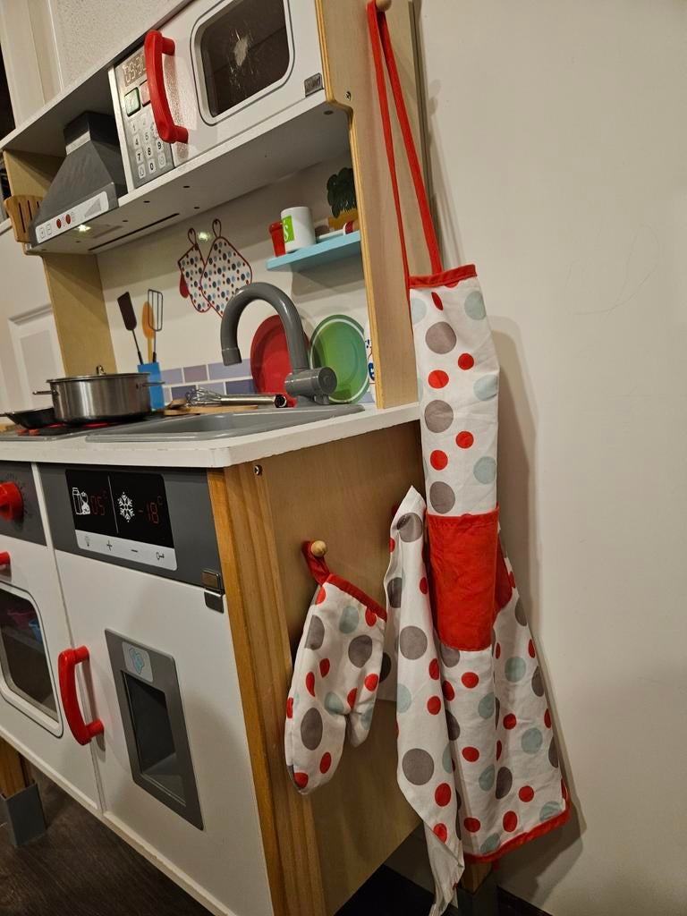 Keuken en winkeltje, Ophalen