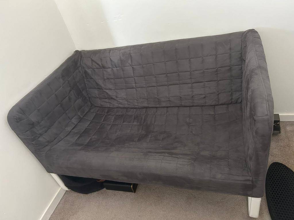 Bankje, Ophalen of Verzenden, Zo goed als nieuw, Tweepersoons, 140 cm