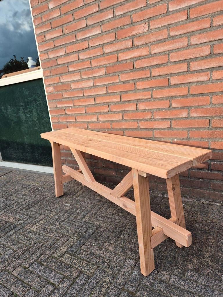 Tuinbankje douglashout , bankje/tuinbankje 105x50x28 cm, Ophalen, Nieuw, Hout