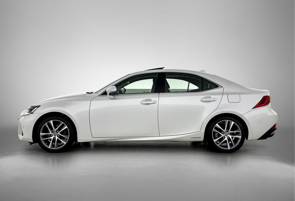 Lexus IS 300h Hybrid Business Line Premium uitgevoerd | Elek, Auto's, Lexus, Automaat, 12 maanden, Gebruikt, Wit