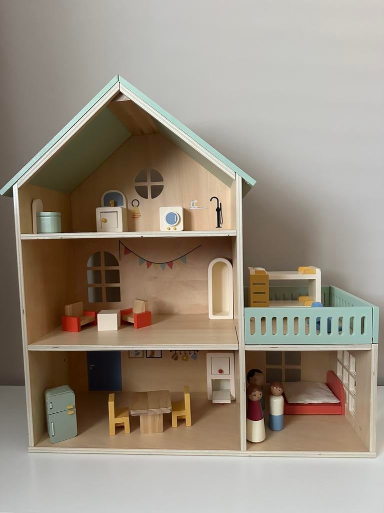 Poppenhuis petite amelie, Kinderen en Baby's, Speelgoed | Poppenhuizen, Ophalen, Zo goed als nieuw, Poppenhuis