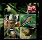 palau 2016 pf blok vogels birds, Ophalen of Verzenden, Postfris, Dier of Natuur