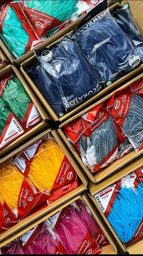 Partij Modelleer ballonnen, Hobby en Vrije tijd, Feestartikelen, Ophalen of Verzenden, Nieuw, Versiering, Verjaardag