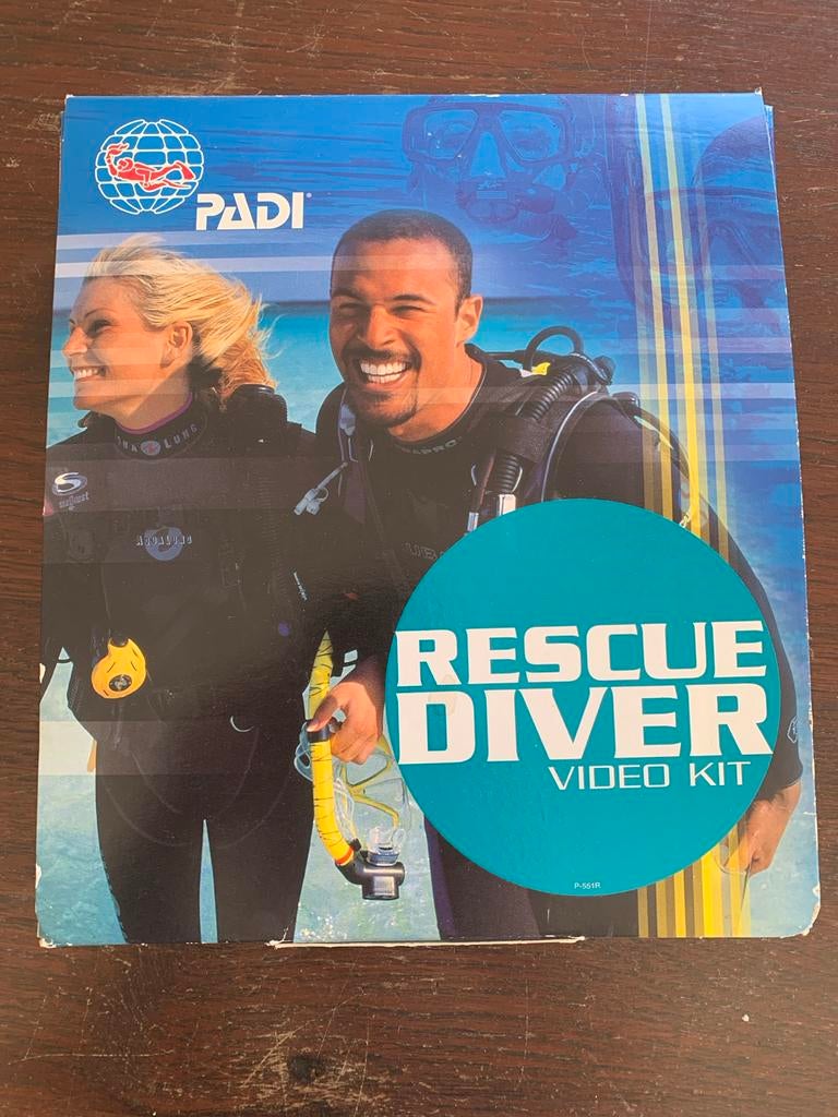 PADI Rescue Diver Video Kit, Watersport en Boten, Ophalen of Verzenden, Gebruikt, Overige typen