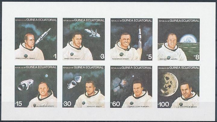 Equatoriaal Guinee 1978 M1411B - 1418B pf. vel, Ophalen of Verzenden, Overige landen, Gestempeld