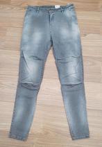 Maryley jeans spijkerbroek maat 38/M lichtgrijs zgan., Blauw, W32 (confectie 46) of kleiner, Ophalen of Verzenden, Zo goed als nieuw