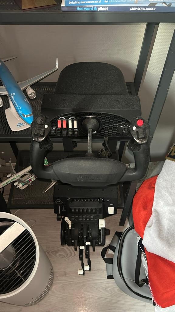 Honeycomb Alpha & Bravo met Airbus Throttle Pack, Ophalen, 1 speler, Zo goed als nieuw, Vanaf 7 jaar