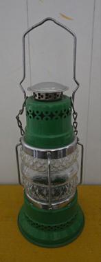 Groene "storm" lantaarn, Ophalen of Verzenden