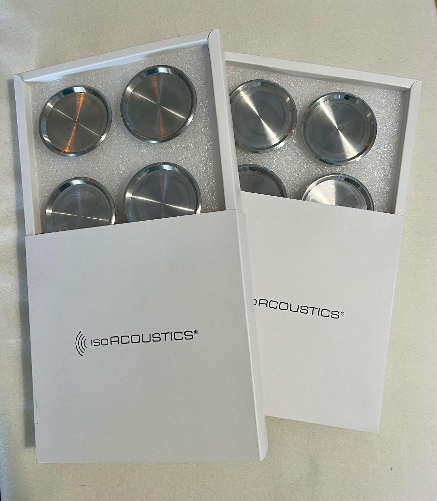 Isoacoustics Gaia 1 Carpet Disk, 8 stuks, Overige merken, Overige typen, Ophalen of Verzenden, Zo goed als nieuw