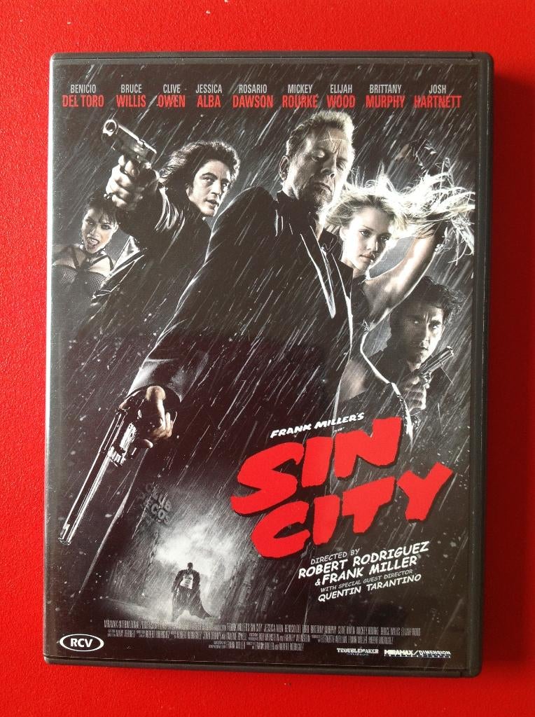 Sin City DVD film 2008 met oa Bruce Willis, Mickey Rourke, Vanaf 16 jaar, Ophalen of Verzenden, Zo goed als nieuw, Actie