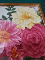 schilderij met rozen in houten lijst, Ophalen of Verzenden, 'T Olde Gre-j, Info@toldegrej.nl, Endepoelstraat 20f Didam