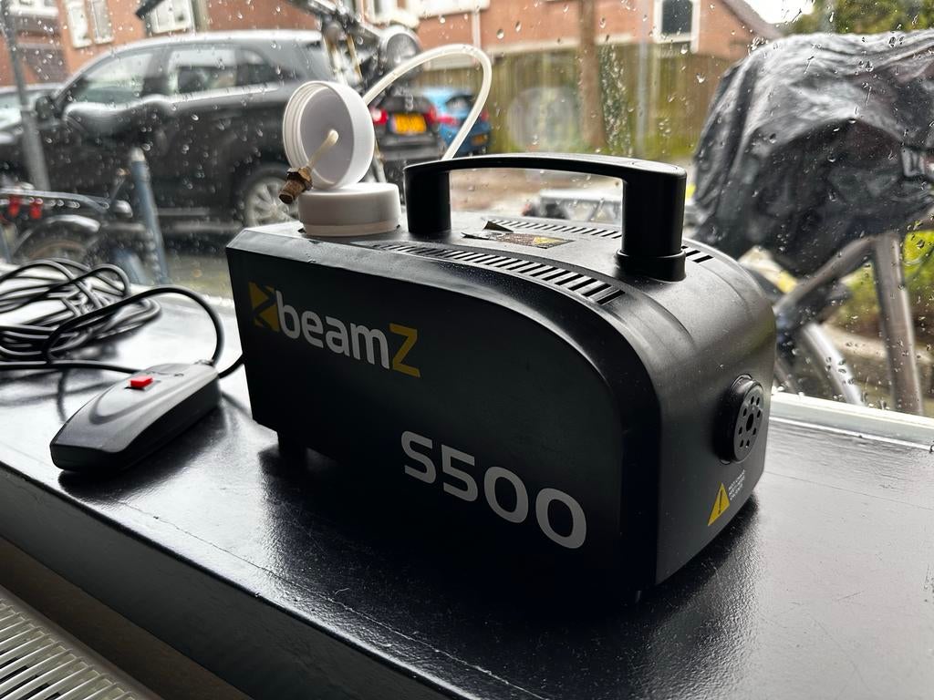 Beamz S500 Rookmachine, Muziek en Instrumenten, Licht en Laser, Ophalen, Gebruikt, Rookmachine