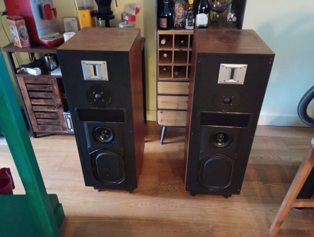 Rogers Monitor RM 40TL Mk III luidsprekers, Gebruikt, 60 tot 120 watt, Front, Rear of Stereo speakers, Ophalen