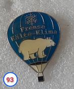 Pin heteluchtballon met ijsbeer, Verzenden