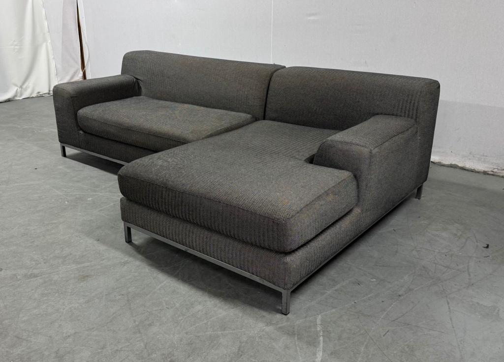 Hoekbank + THUISBEZORGD, Huis en Inrichting, Banken | Bankstellen, Gebruikt, Hoekbank, Hoekbank, Ophalen of Verzenden