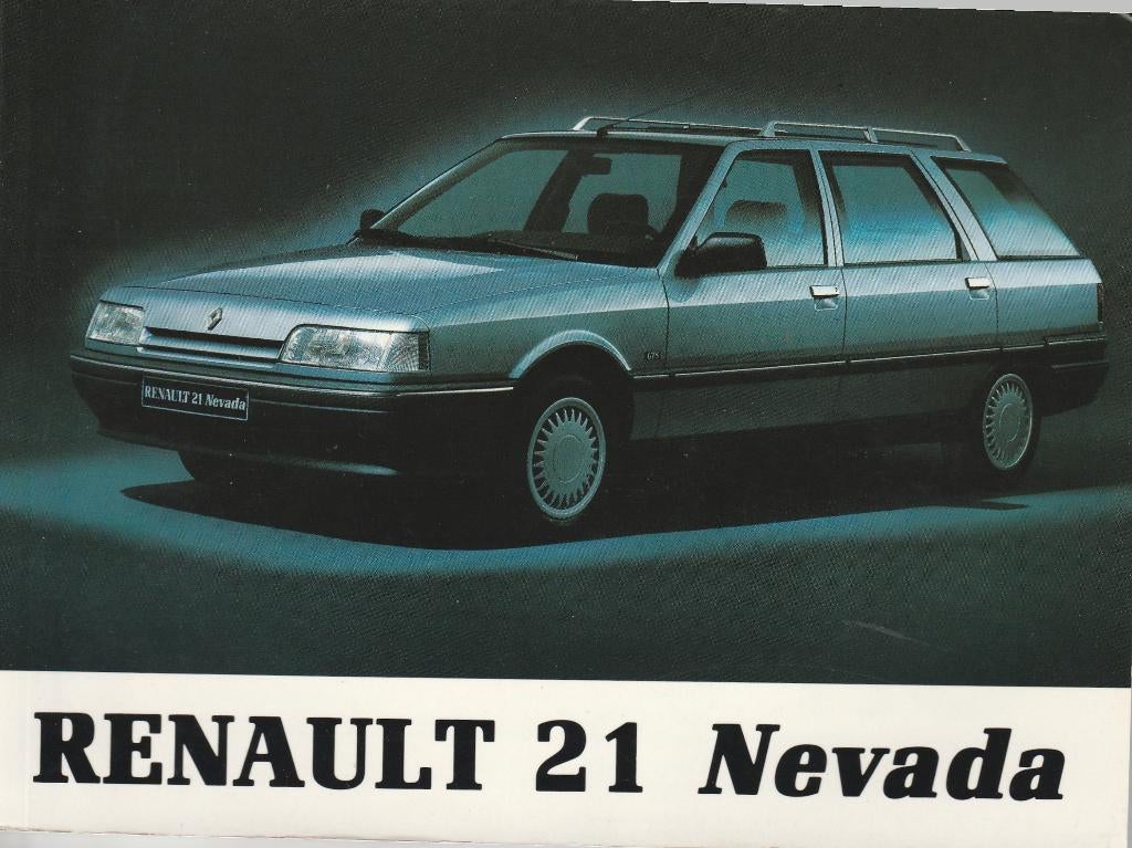 Renault 21 Nevada handleiding instructieboek, Verzenden