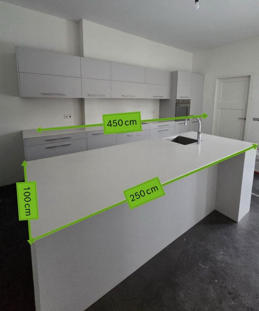 Mooi Italien keuken met eiland, Huis en Inrichting, Keuken | Complete keukens, Ophalen of Verzenden, Overige typen