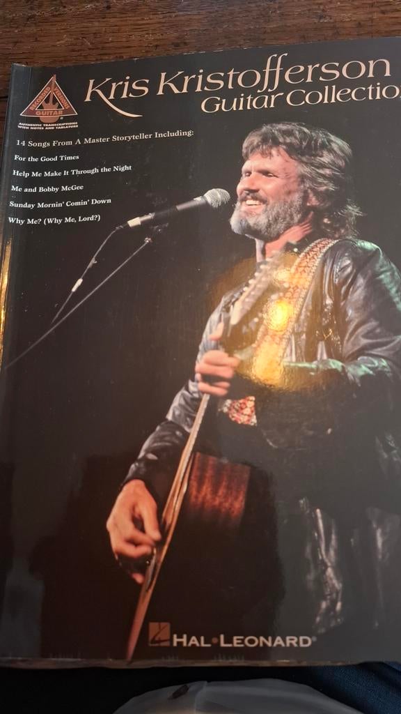 Kris Kristofferson Guitar Collection bladmuziek, Muziek en Instrumenten, Bladmuziek, Gebruikt, Artiest of Componist, Country en Western