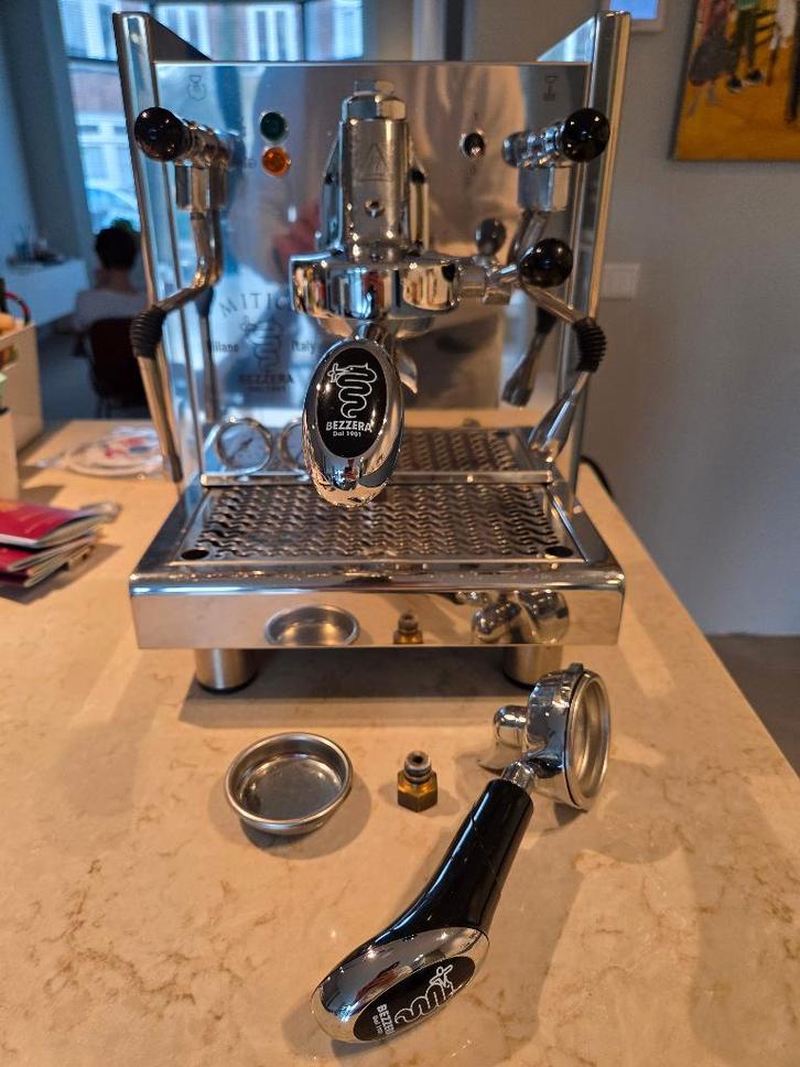 Bezerra Mitica Top, Witgoed en Apparatuur, Koffiezetapparaten, Gebruikt, Gemalen koffie, Koffiebonen, Espresso apparaat, 10 kopjes of meer