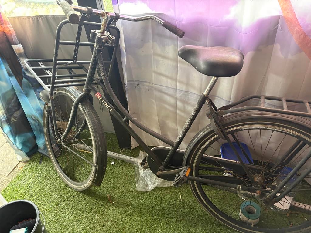 Instinct oma fiets opknapper, Fietsen en Brommers, Ophalen of Verzenden, Gebruikt, Terugtraprem, Overige merken