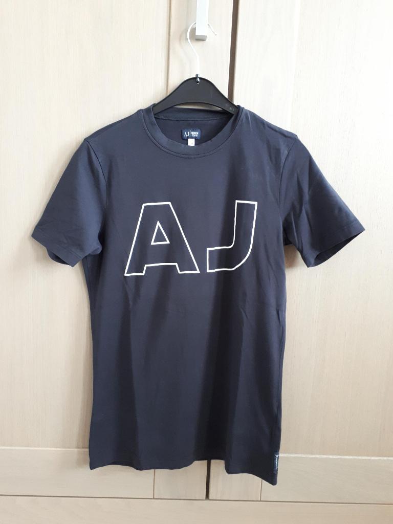 Armani t-shirt, Kleding | Heren, T-shirts, Armani jeans, Maat 48/50 (M), Zwart, Ophalen of Verzenden