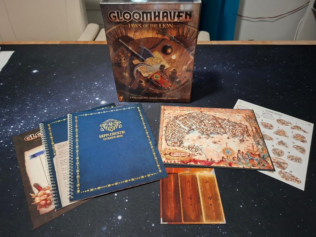 Gloomhaven Jaws of the Lion, Hobby en Vrije tijd, Gezelschapsspellen | Bordspellen, Een of twee spelers, Ophalen of Verzenden