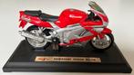 Maisto Kawasaki Ninja ZX-9R 1:18 op standaard, Ophalen of Verzenden, Zo goed als nieuw, Motor, Maisto