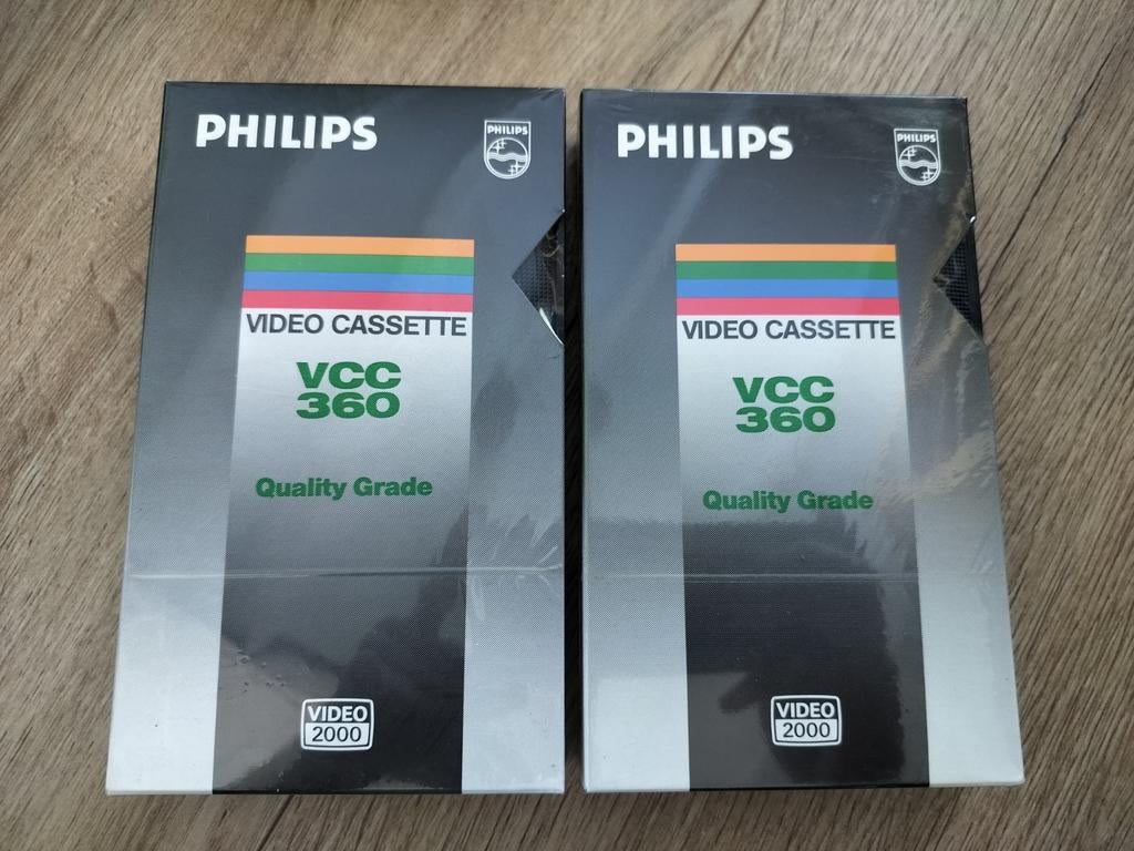 Philips VCC 360 Video 2000 Banden Nieuw, Ophalen of Verzenden, Nieuw, Videoband