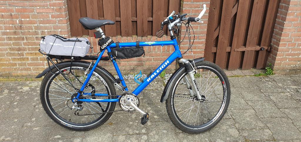 Raleigh mountainbike Max Diego 21, Fietsen en Brommers, Fietsen | Heren | Herenfietsen, Gebruikt, Velgrem, Versnellingen, Ophalen