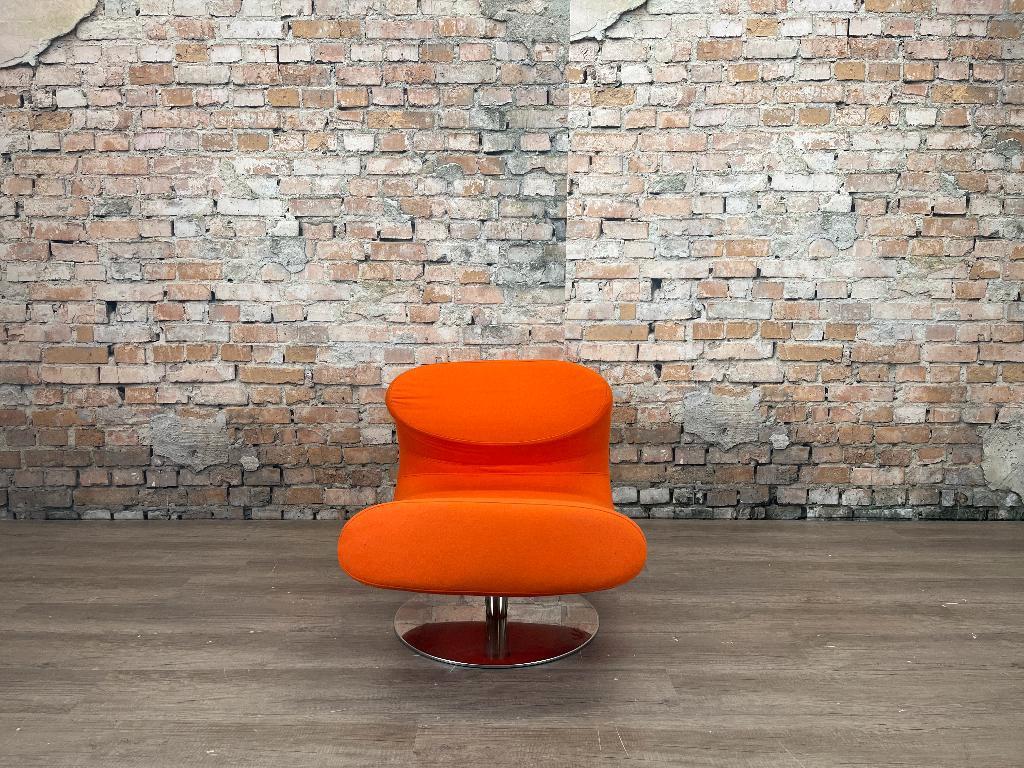 Softline Rio oranje bij TheReSales, Huis en Inrichting, Fauteuils, Ophalen, Design, 75 tot 100 cm, Zo goed als nieuw