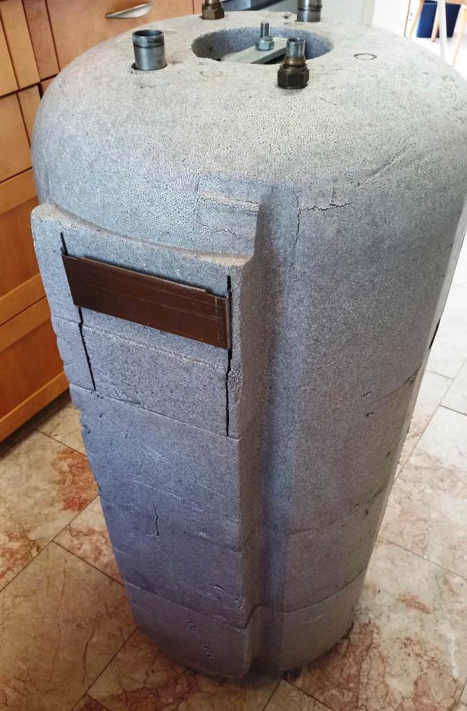 Atag  tapwatervat 110 l met spiraal - WP boiler - buffervat, Ophalen, Gebruikt, 100 liter of meer, Boiler