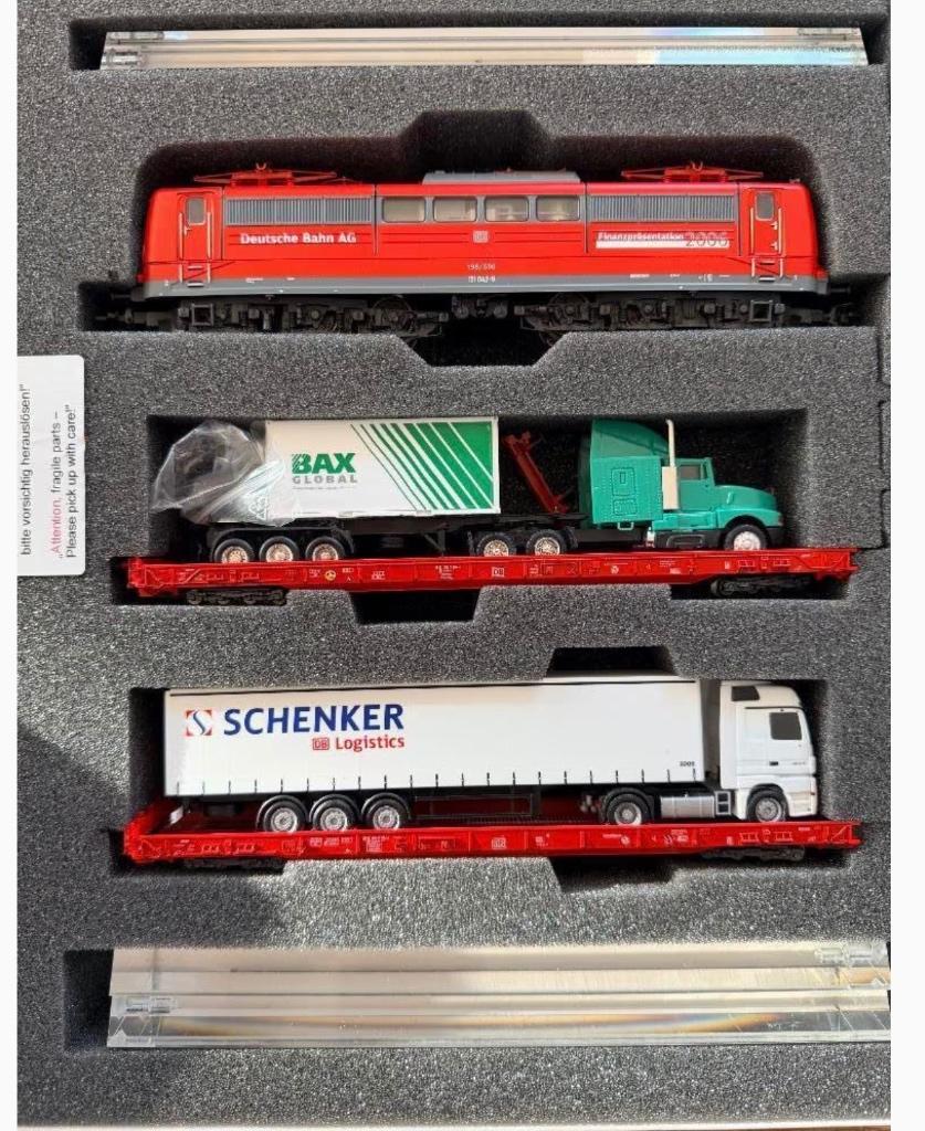 Finanzpräsentation 2006 BR151 DB zeldzaam Die Bahn 198/500, Hobby en Vrije tijd, Modeltreinen | H0, Gelijkstroom, Ophalen, Overige merken