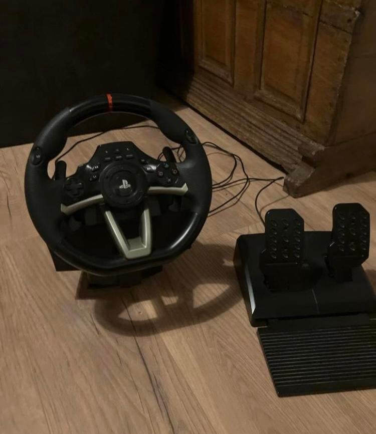 Playstation stuur, Ophalen of Verzenden, Zo goed als nieuw, Stuur of Pedalen, PlayStation 1