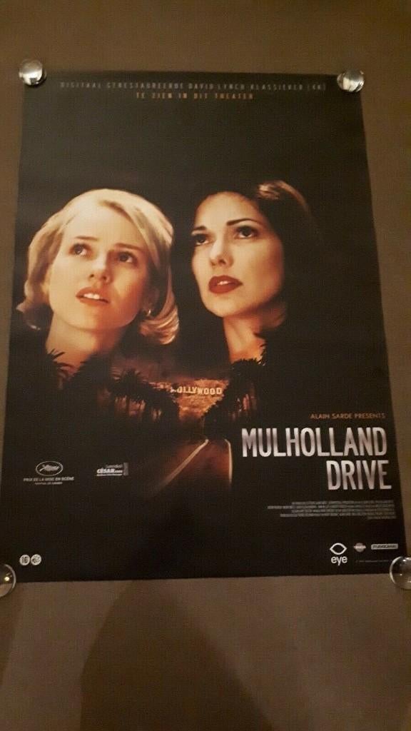 MULHOLLAND   DRIVE      filmposter., Rechthoekig Staand, Verzenden, Nieuw, A1 t/m A3