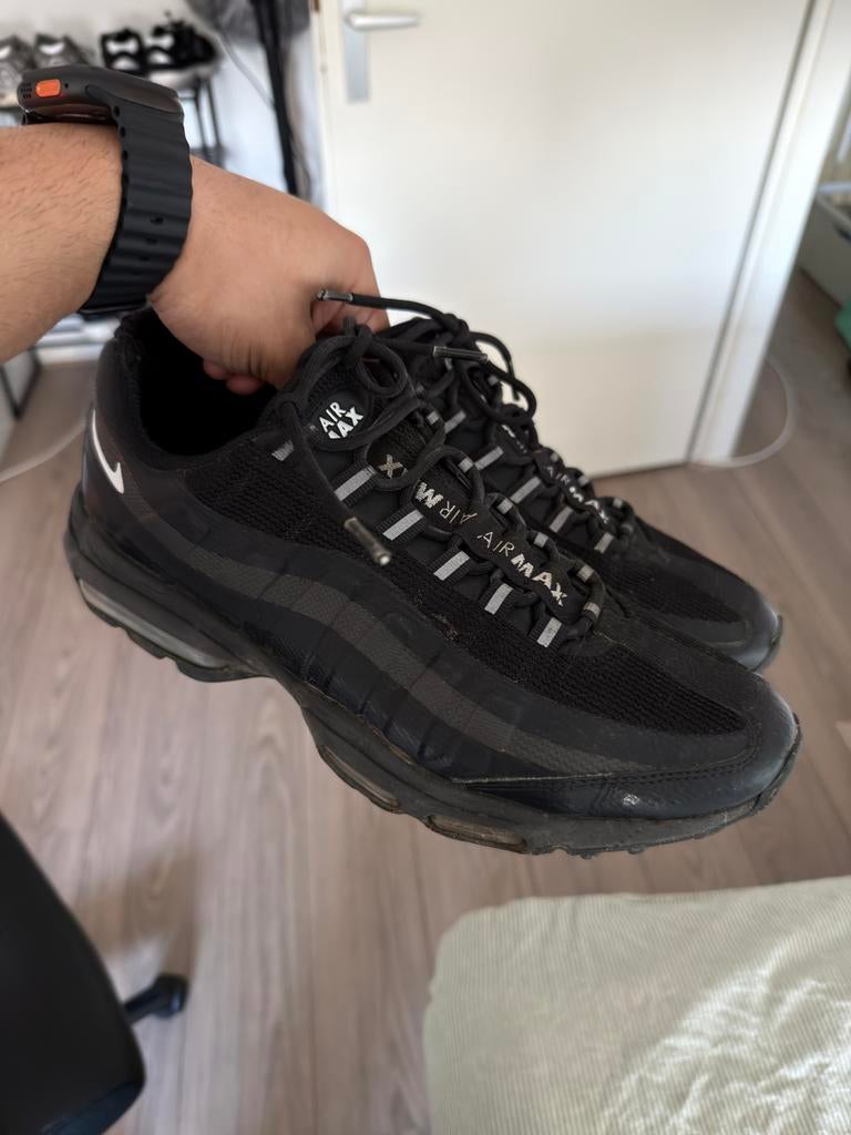Nike Airmax 95 maat 45.5, Kleding | Heren, Schoenen, Ophalen of Verzenden, Gedragen, Zwart, Sneakers of Gympen