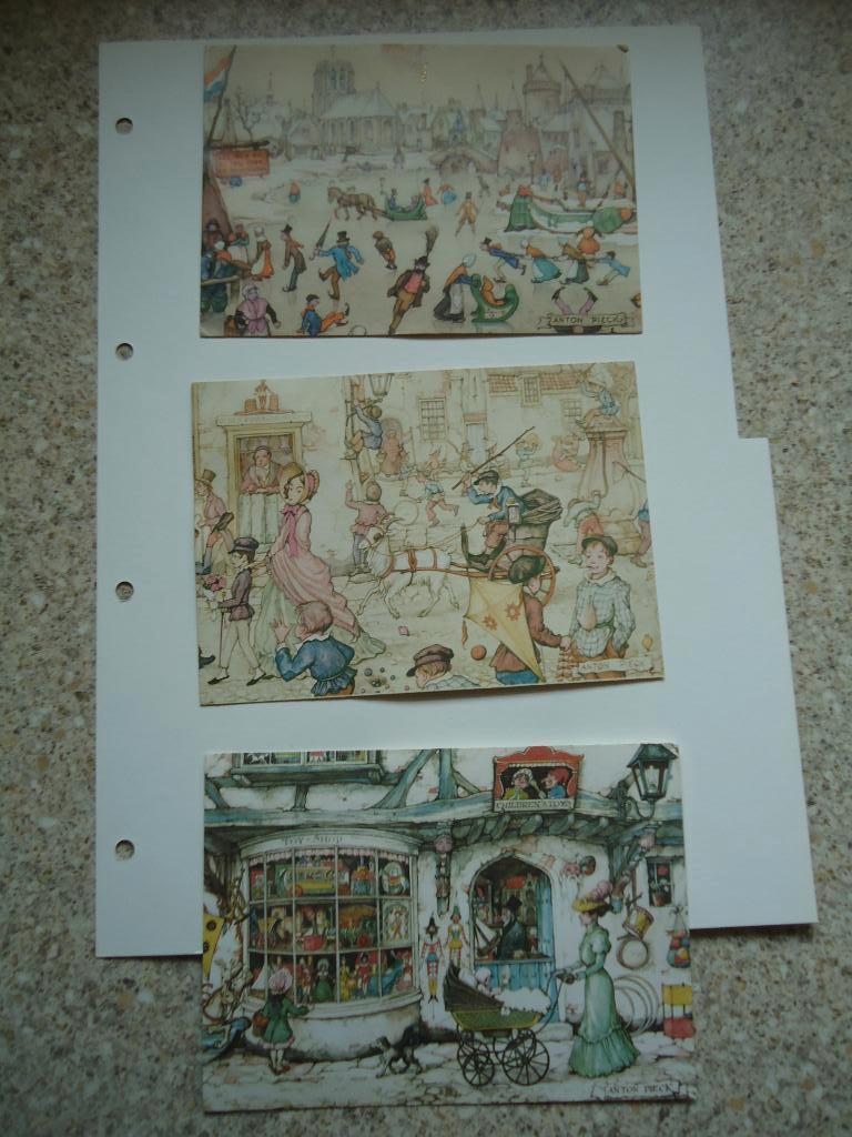 Anton Pieck kaarten 53 stuks, Verzamelen, Ophalen of Verzenden, Gebruikt, Overige typen