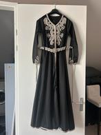 Marrokaanse jurk zwart S, Kleding | Dames, Gelegenheidskleding, Overige typen, Zwart, Ophalen of Verzenden, Maat 36 (S)