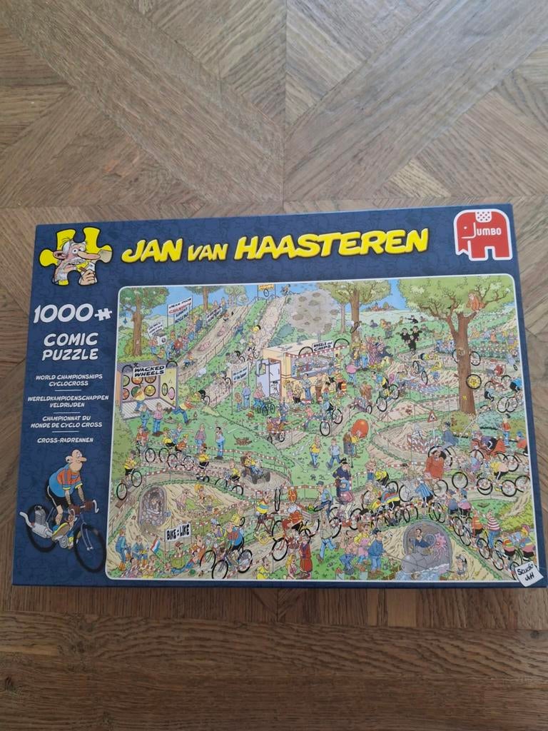 Jan van haasteren 1000 stukjes wereldkampioenschappen veldri, Hobby en Vrije tijd, Ophalen of Verzenden, 500 t/m 1500 stukjes