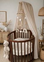 Stokke Sleepi WIEG, LEDIKANTJE / PEUTERBED Walnut Brown, Ophalen, Ledikant