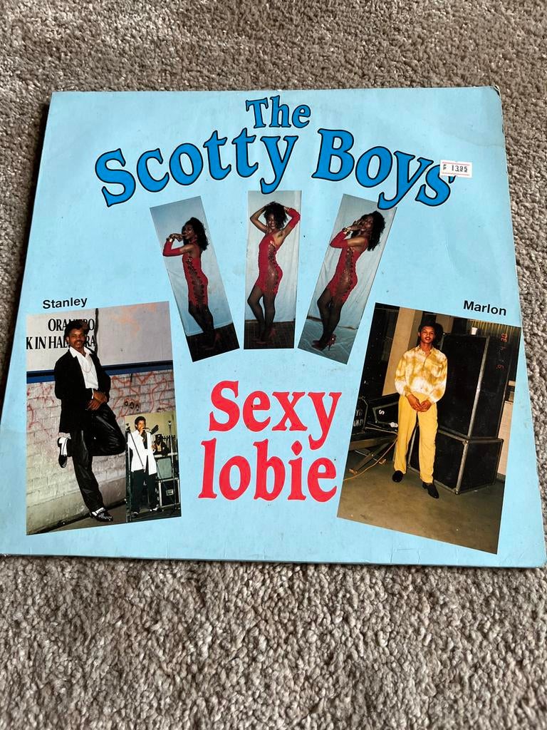The Scotty Boys - Sexy lobie vinyl LP, Gebruikt, Originele persing, 1980 - 1989, Ophalen of Verzenden